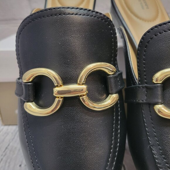 Giani Bernini Women's Trinityy Memory Foam Ornamented Slip On Mules - Picture 2 of 7